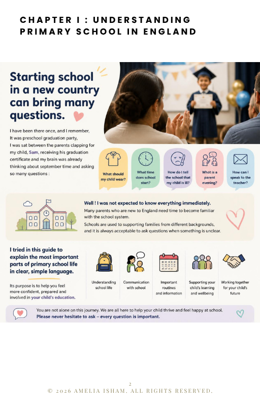New to England Guide: Starting Primary School